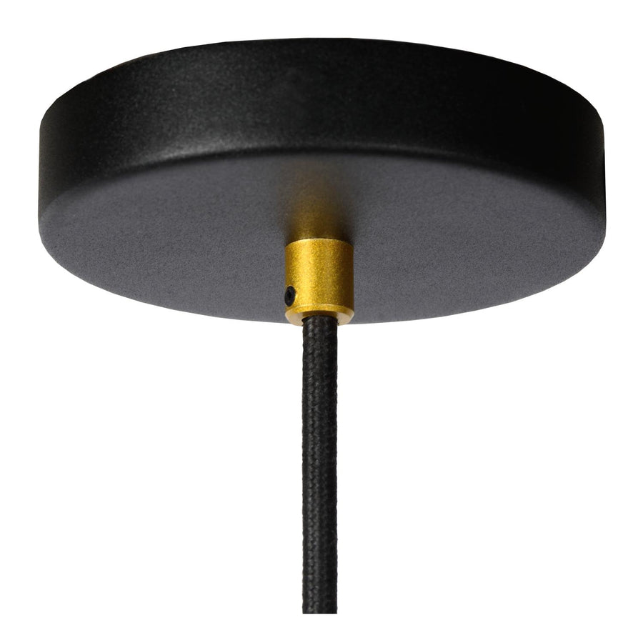 Lucide FLORIS hanglamp Ø 5,9 cm, GU10, zwart