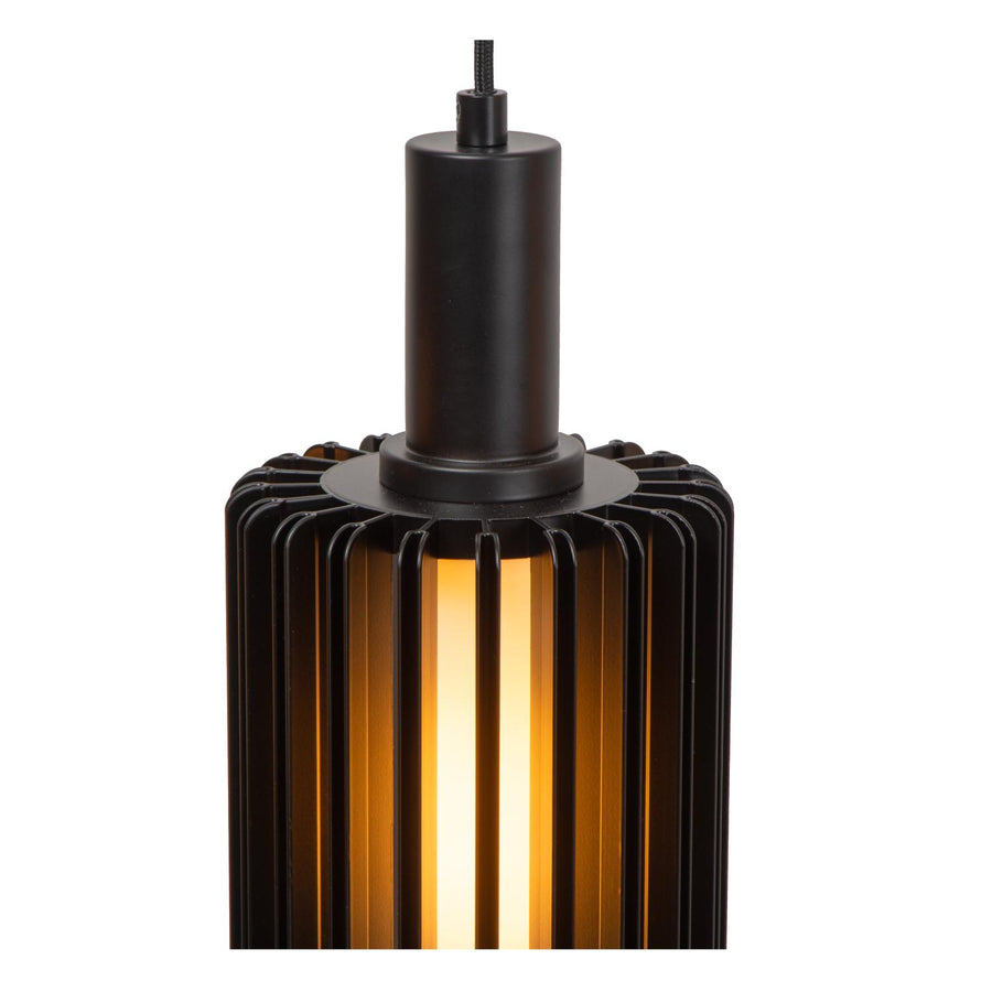 Lucide LAMBRES hanglamp 5 × E27, zwart