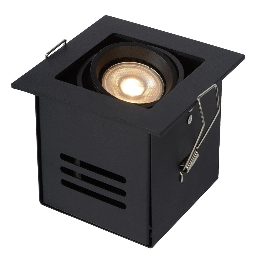 Lucide CHIMNEY inbouwspot GU10, zwart