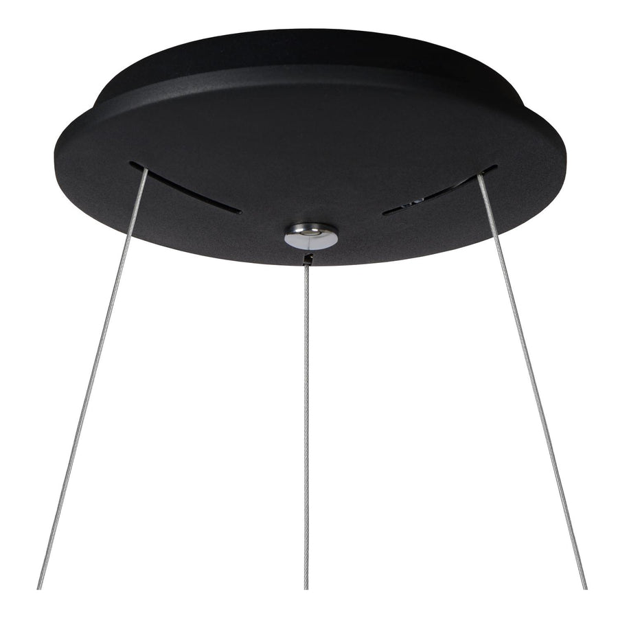Lucide TALOWE LED dimbare LED-hanglamp Ø 60 cm, 39 W, zwart