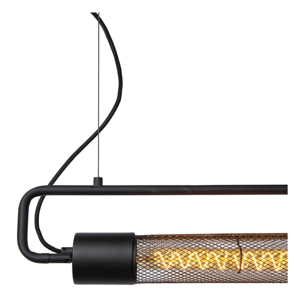 Lucide CALIXT hanglamp 2 × E27, zwart