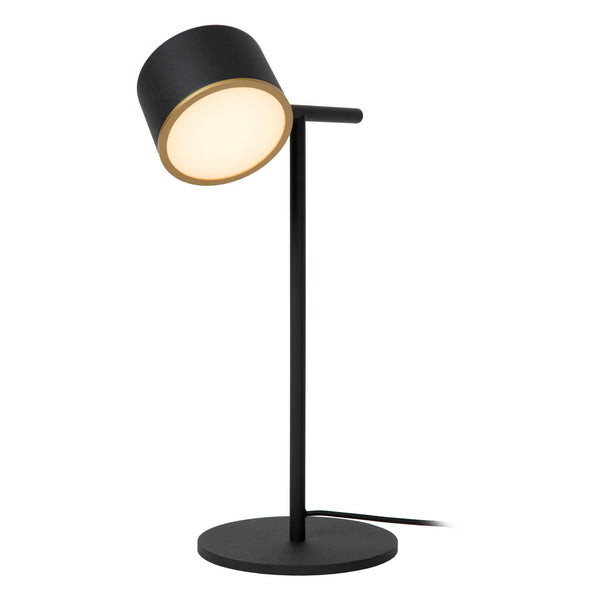 Lucide GIAN dimbare LED-tafellamp 9 W, zwart