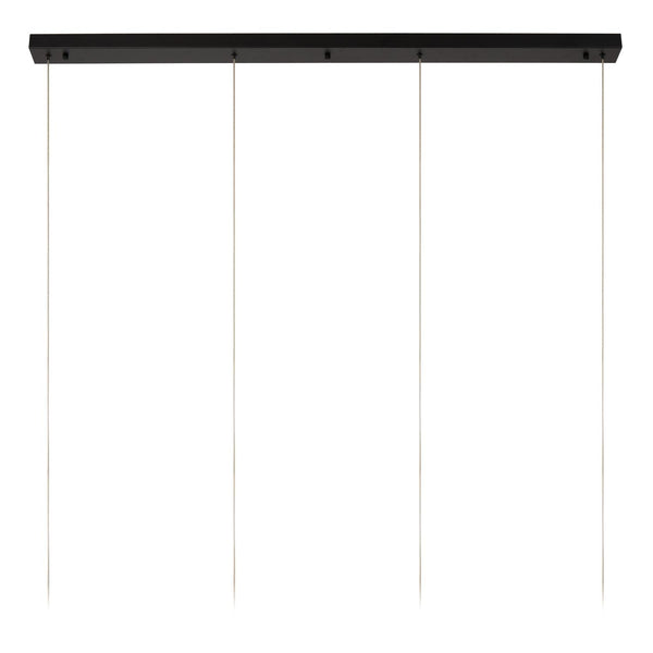 Lucide ADELANTE dimbare LED-hanglamp Ø 60 cm, 36 W, 2200–3300 K, zwart