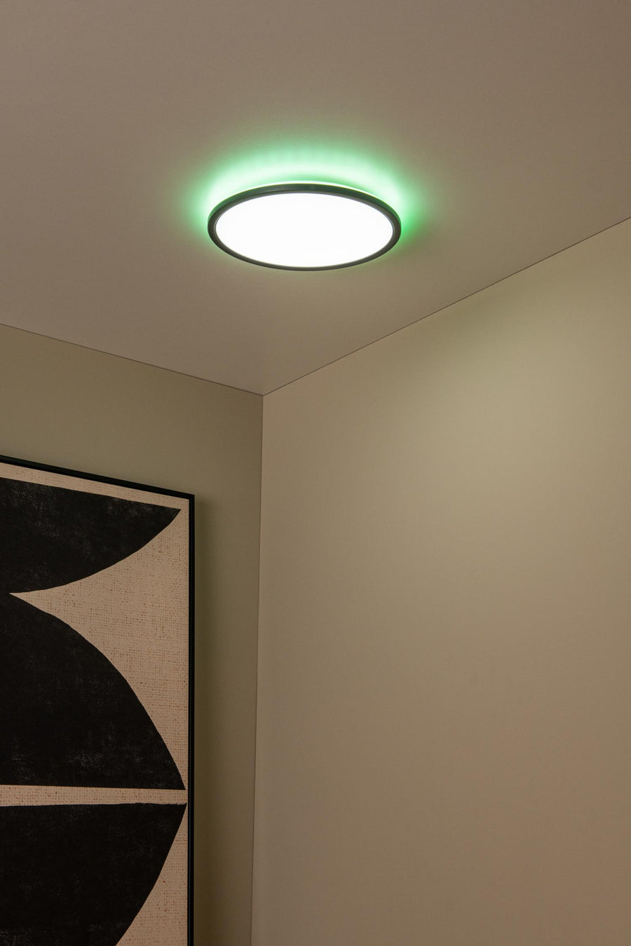 Lucide CASTOR dimbare LED-plafondlamp Ø 32 cm, 20 W, 2700–6500 K, opaal
