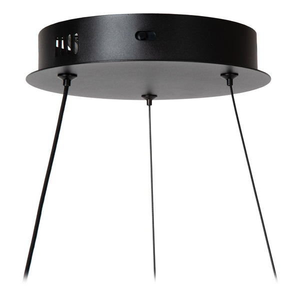 Lucide ESPIRAL dimbare LED-hanglamp 40 W, 2700–4000 K, zwart