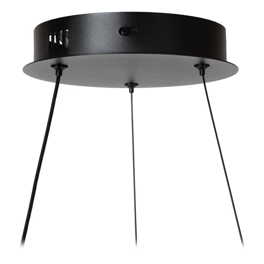 Lucide ESPIRAL dimbare LED-hanglamp 40 W, 2700–4000 K, zwart