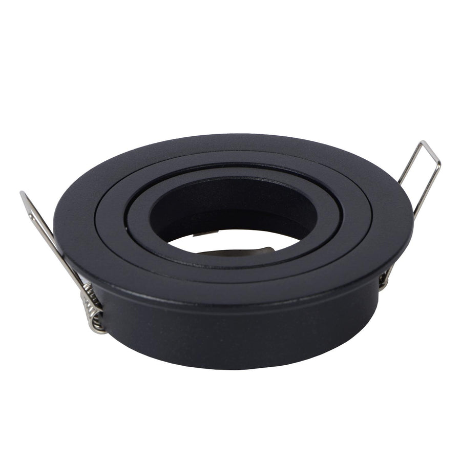 Lucide TUBE inbouwspot Ø 9,2 cm, GU10, zwart