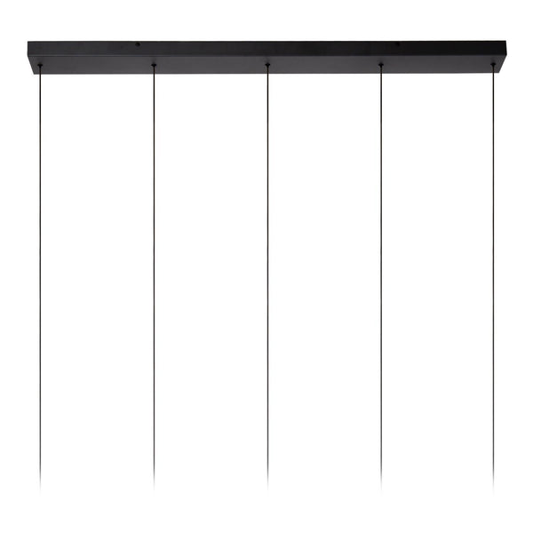Lucide TAMINO dimbare LED-hanglamp 5 × 5,6 W, zwart