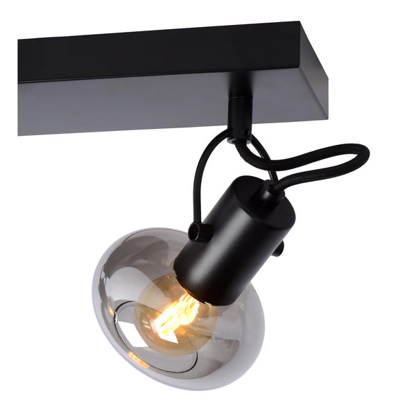 Lucide MADEE plafondspot 2 × E14, zwart