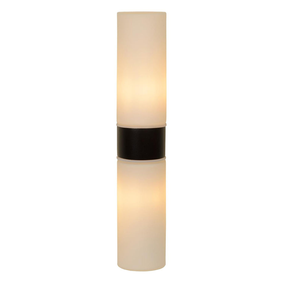 Lucide JESSE wandlamp voor de badkamer 2 × G9, IP44, zwart
