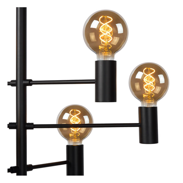 Lucide LEANNE hanglamp Ø 65 cm, 10 × E27, zwart