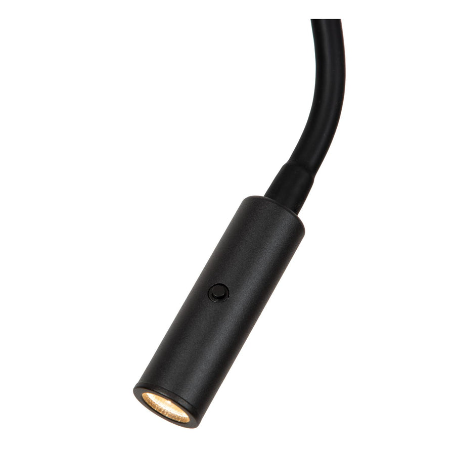 Lucide MAGIC vloerlamp Ø 24 cm, E27, zwart
