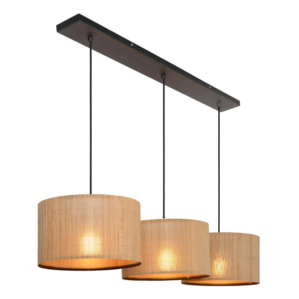 Lucide MAGIUS hanglamp 3 × E27, naturel