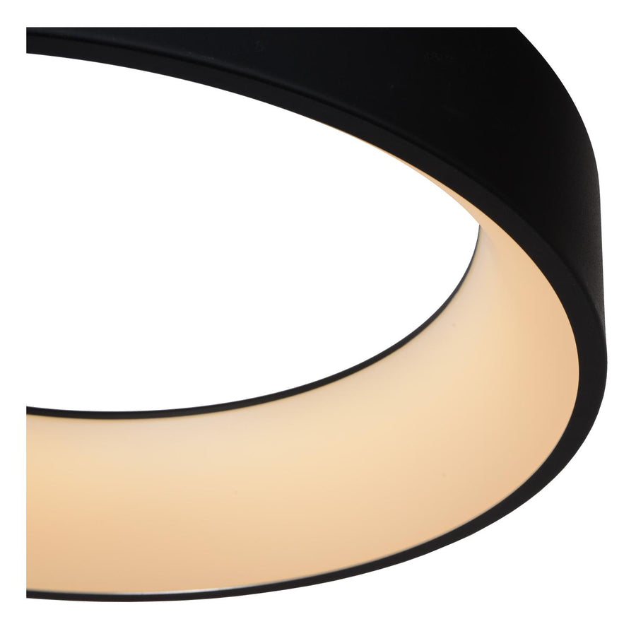 Lucide TALOWE LED dimbare LED-hanglamp Ø 60 cm, 39 W, zwart