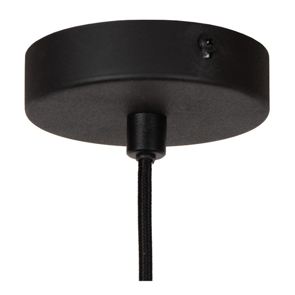 Lucide VULCAN dimbare LED-hanglamp Ø 47 cm, 9 W, zwart