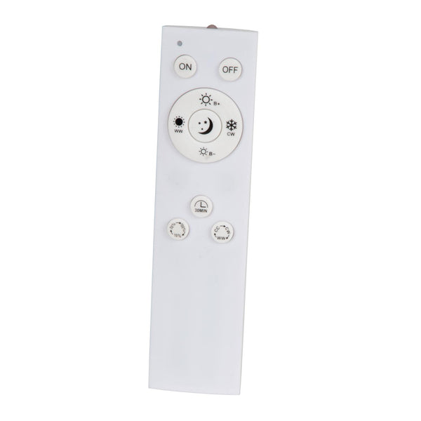 Lucide ELLY dimbare LED-plafondlamp 24 W, 2700–4000 K, opaal