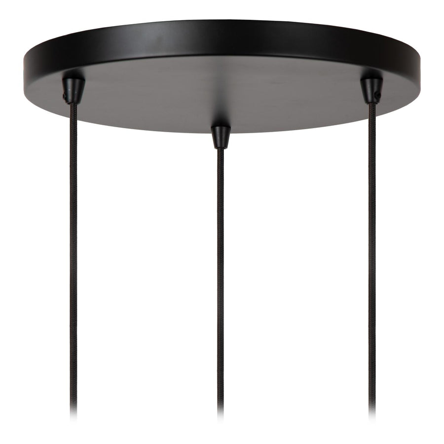 Lucide ALMELO hanglamp 3 × E27, zwart