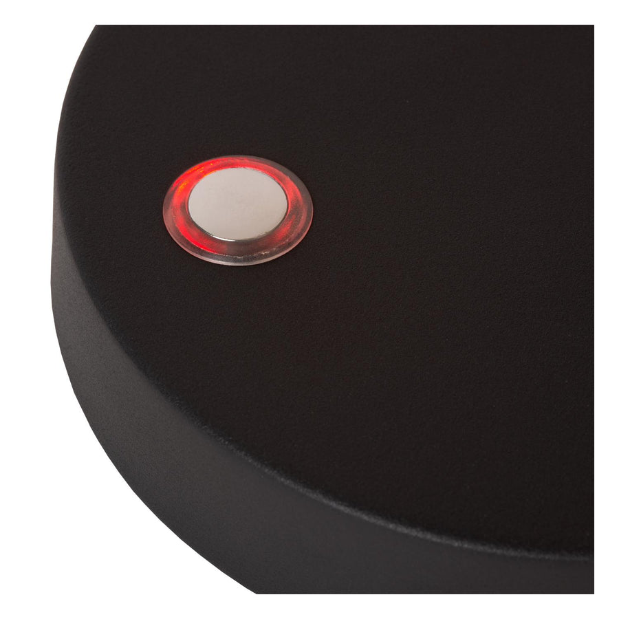 Lucide COMET oplaadbare LED-bureaulamp met 3 dimstanden, 3 W, zwart