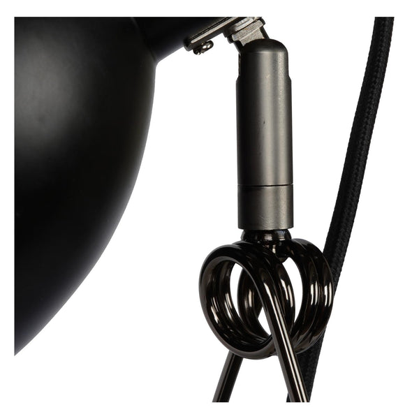 Lucide MOYS klemlamp E27, zwart