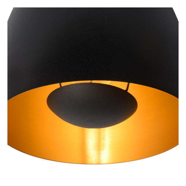 Lucide NOLAN hanglamp Ø 24 cm, E27, zwart