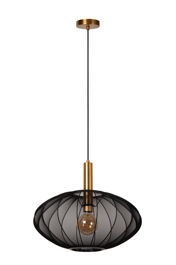 Lucide CORINA hanglamp Ø 50 cm, E27, zwart