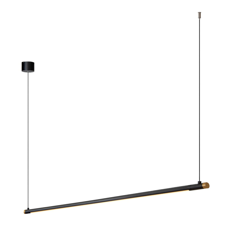 Lucide MARNIK dimbare LED-hanglamp met bewegingssensor Ø 2,5 cm, 22 W, 2700–4000 K, zwart