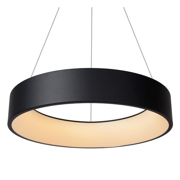 Lucide TALOWE LED dimbare LED-hanglamp Ø 60 cm, 39 W, zwart