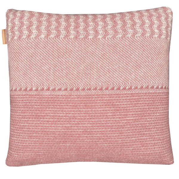 Malagoon sierkussen uptown - roze - 45x45cm 100% wol