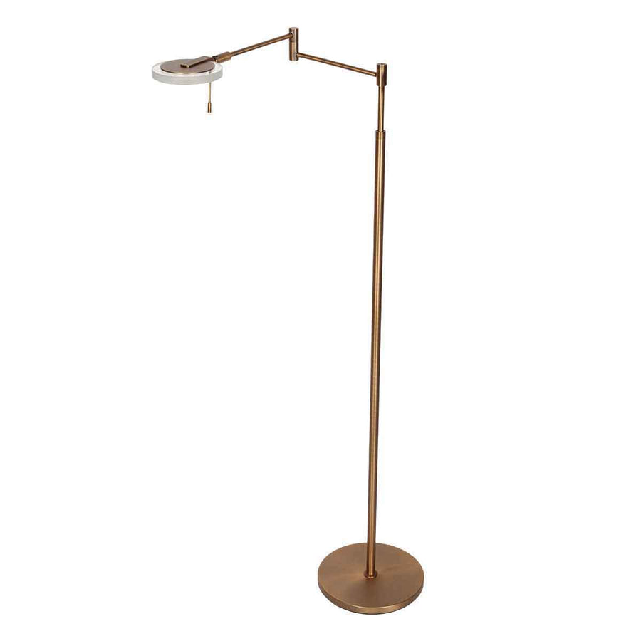 Bronskleurige vloerlamp Turound 3082BR lichtkleur instelbaar en dimbaar