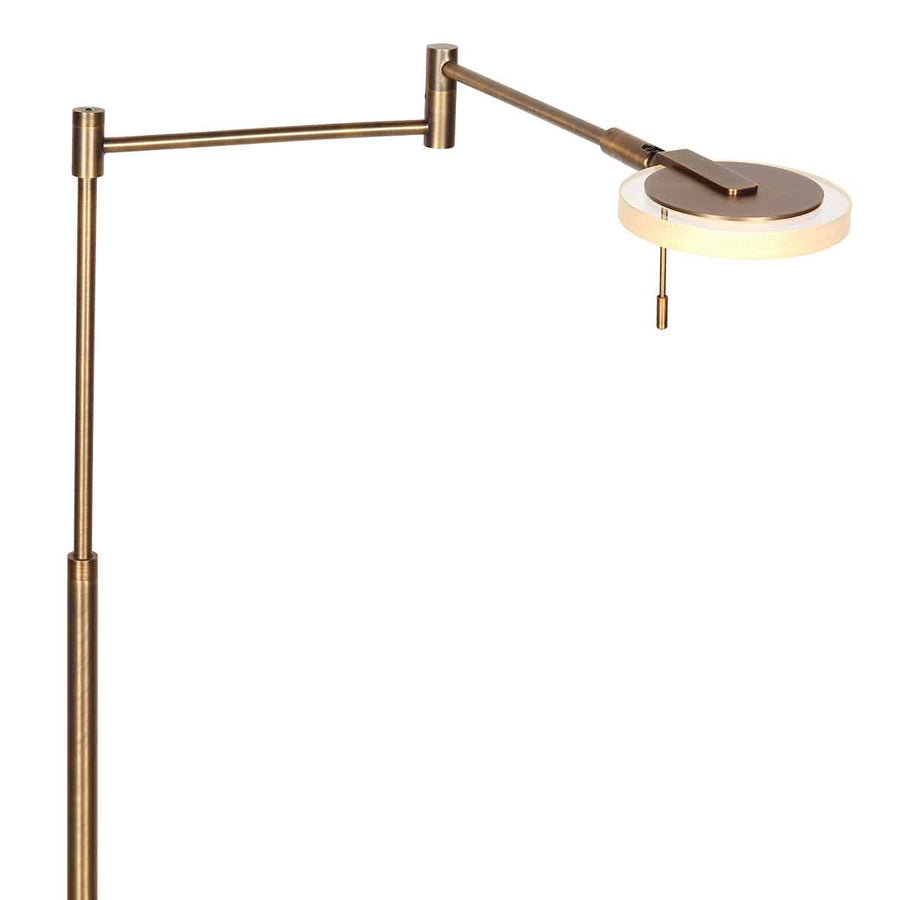 Bronskleurige vloerlamp Turound 3082BR lichtkleur instelbaar en dimbaar