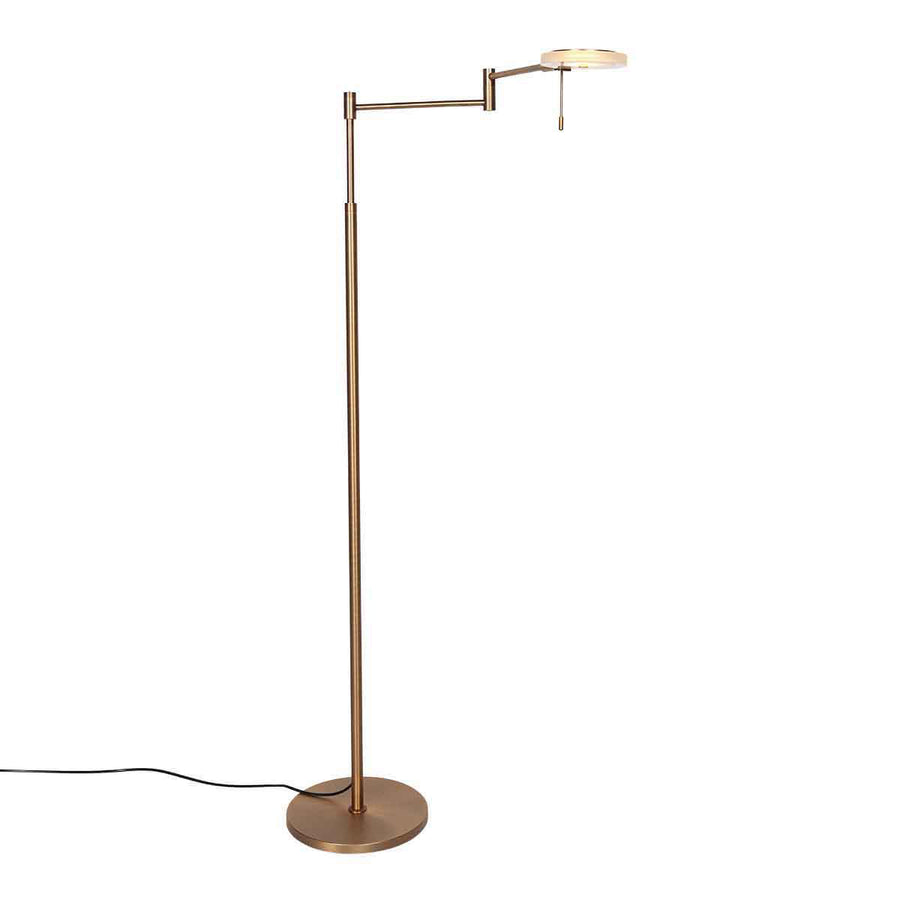 Bronskleurige vloerlamp Turound 3082BR lichtkleur instelbaar en dimbaar