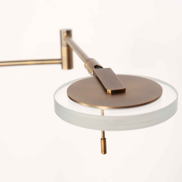 Bronskleurige vloerlamp Turound 3082BR lichtkleur instelbaar en dimbaar