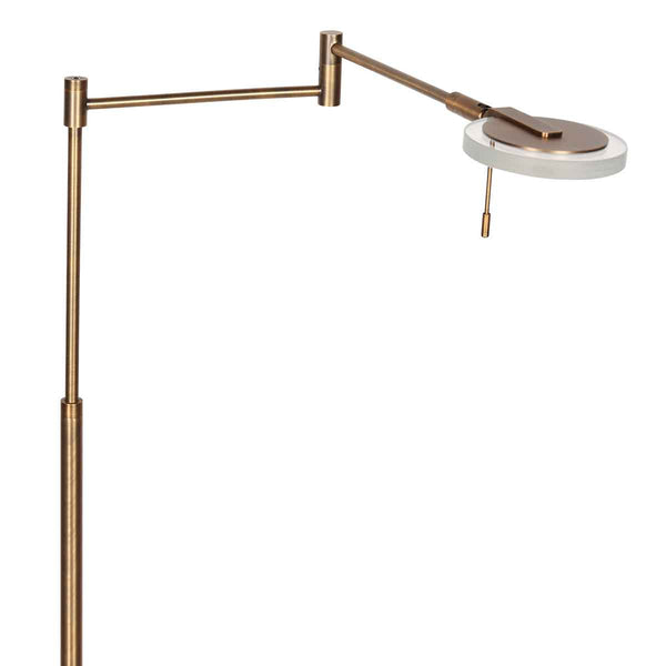 Bronskleurige vloerlamp Turound 3082BR lichtkleur instelbaar en dimbaar