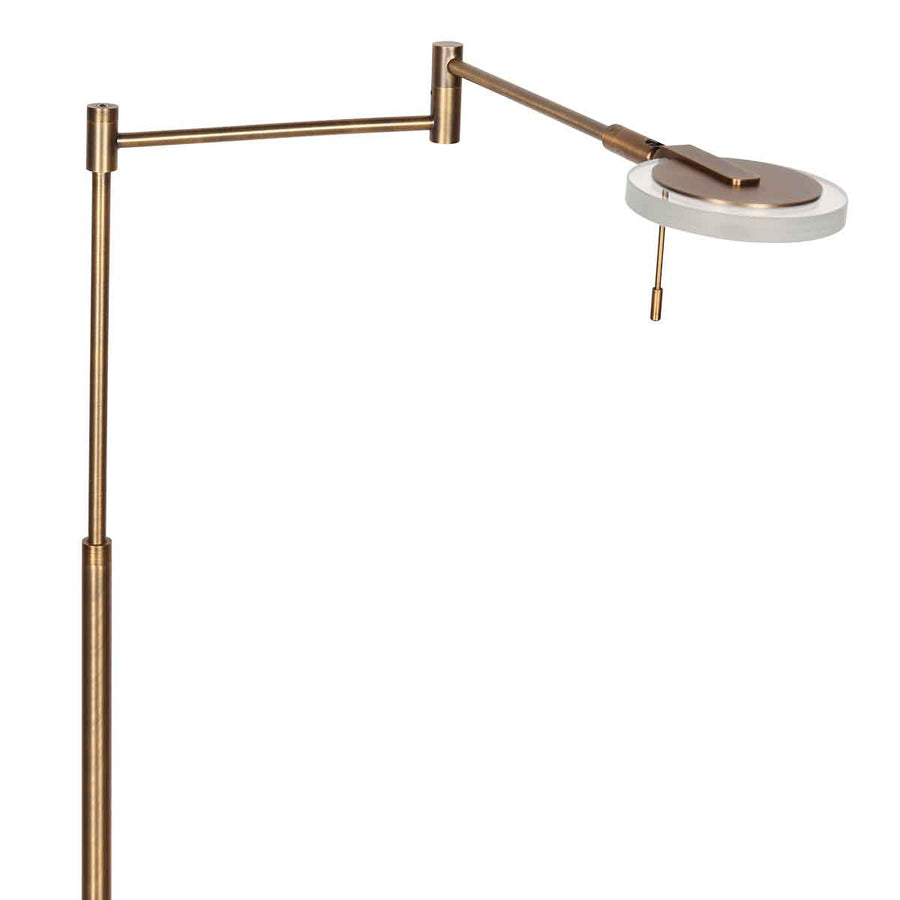 Bronskleurige vloerlamp Turound 3082BR lichtkleur instelbaar en dimbaar