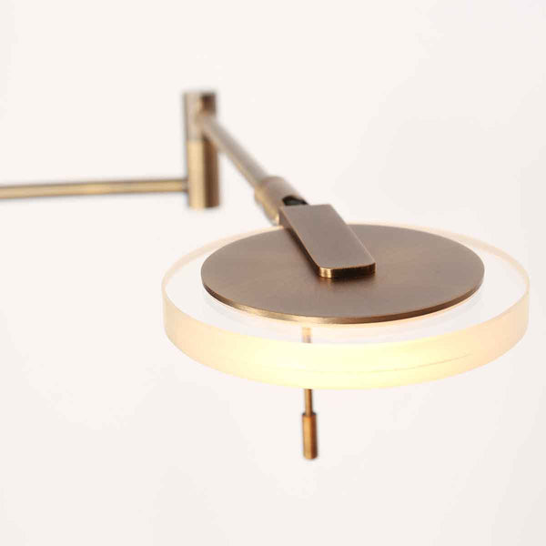 Bronskleurige vloerlamp Turound 3082BR lichtkleur instelbaar en dimbaar