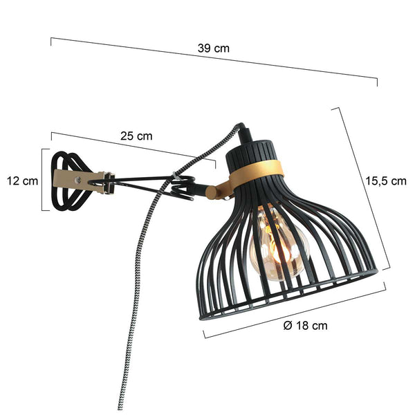 Klemspot dunbar 3093zw – industriële en flexibele verlichting