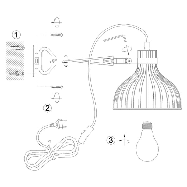 Klemspot dunbar 3093zw – industriële en flexibele verlichting
