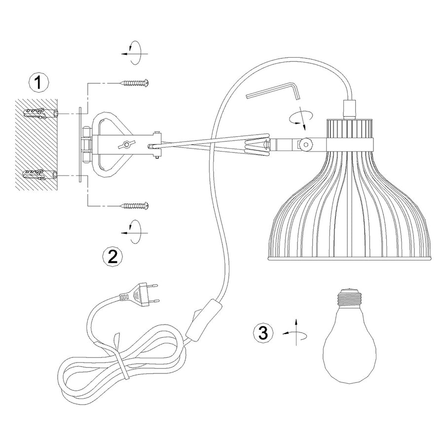 Klemspot dunbar 3093zw – industriële en flexibele verlichting