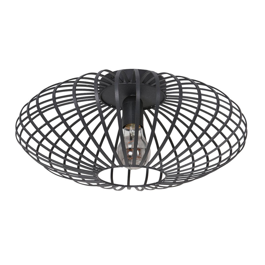 Plafondlamp Dunbar 3097ZW Zwart