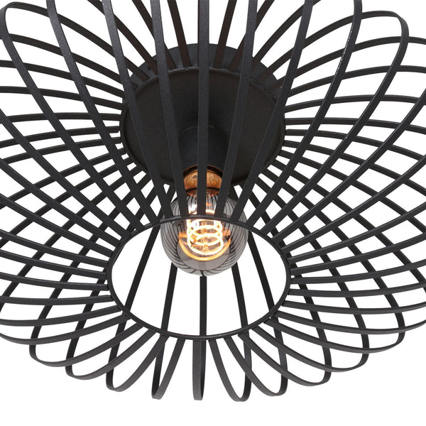 Plafondlamp Dunbar 3097ZW Zwart