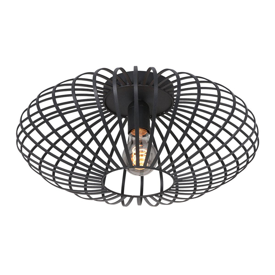 Plafondlamp Dunbar 3097ZW Zwart