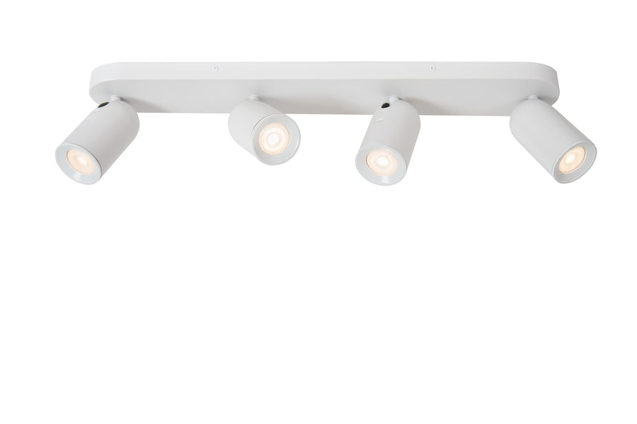 Lucide PUNCH plafondspot 4 × GU10, wit