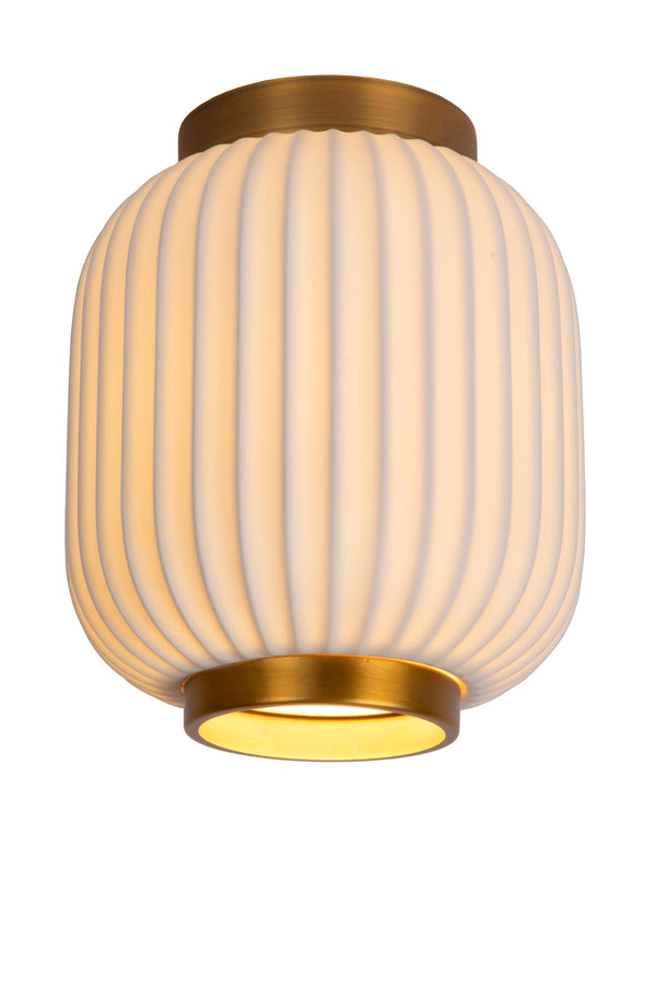 Lucide GOSSE plafondlamp Ø 19,5 cm, E27, wit