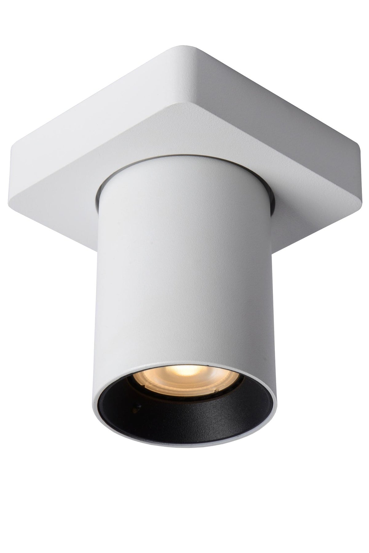 Lucide NIGEL dimbare LED-plafondspot GU10, 5 W, 2200–3000 K, wit