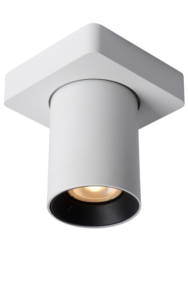 Lucide NIGEL dimbare LED-plafondspot GU10, 5 W, 2200–3000 K, wit