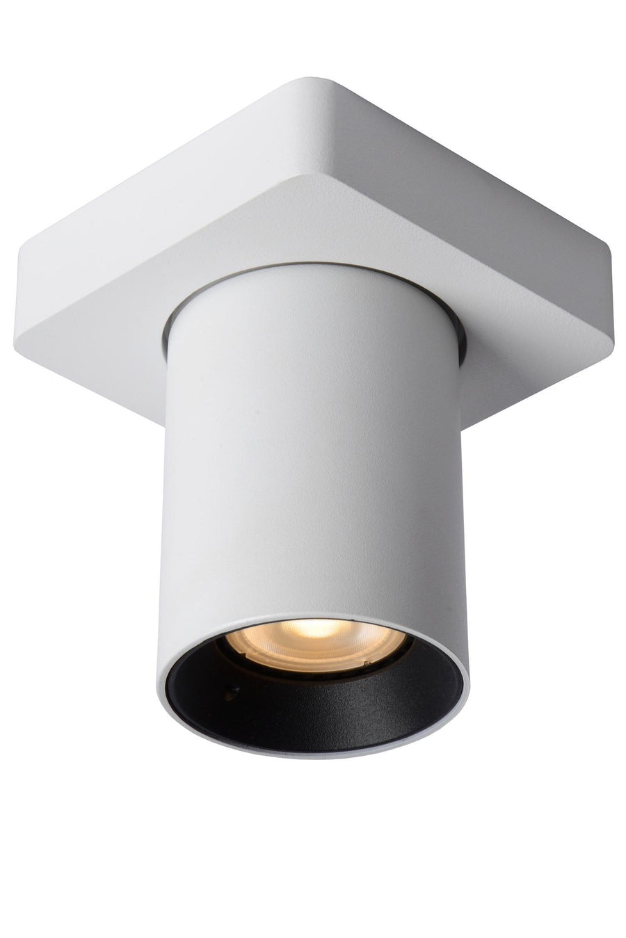 Lucide NIGEL dimbare LED-plafondspot GU10, 5 W, 2200–3000 K, wit