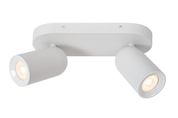 Lucide PUNCH plafondspot 2 × GU10, wit