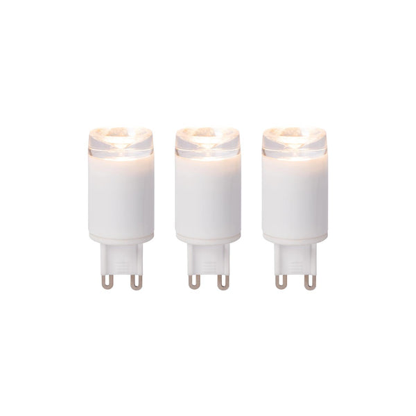 Lucide G9 dimbare LED-lamp Ø 2,1 cm, 3 × 3 W, 2700 K, wit