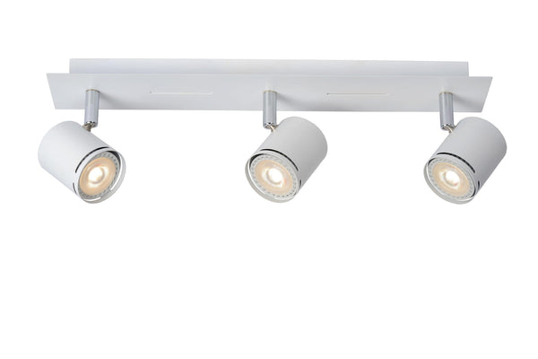 Lucide RILOU dimbare LED-plafondspot 3 × GU10, 3 × 5 W, wit