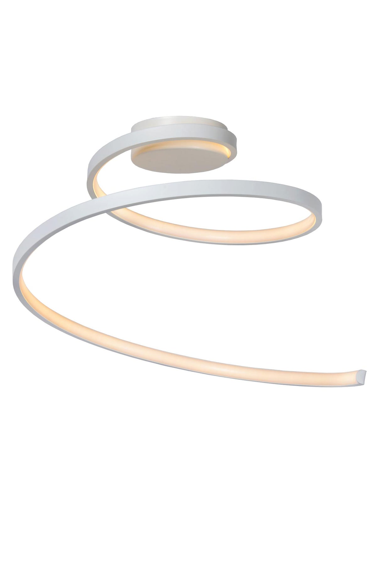 Lucide MAXENCE dimbare LED-plafondlamp met 3 dimstanden, Ø 46 cm, 24 W, wit